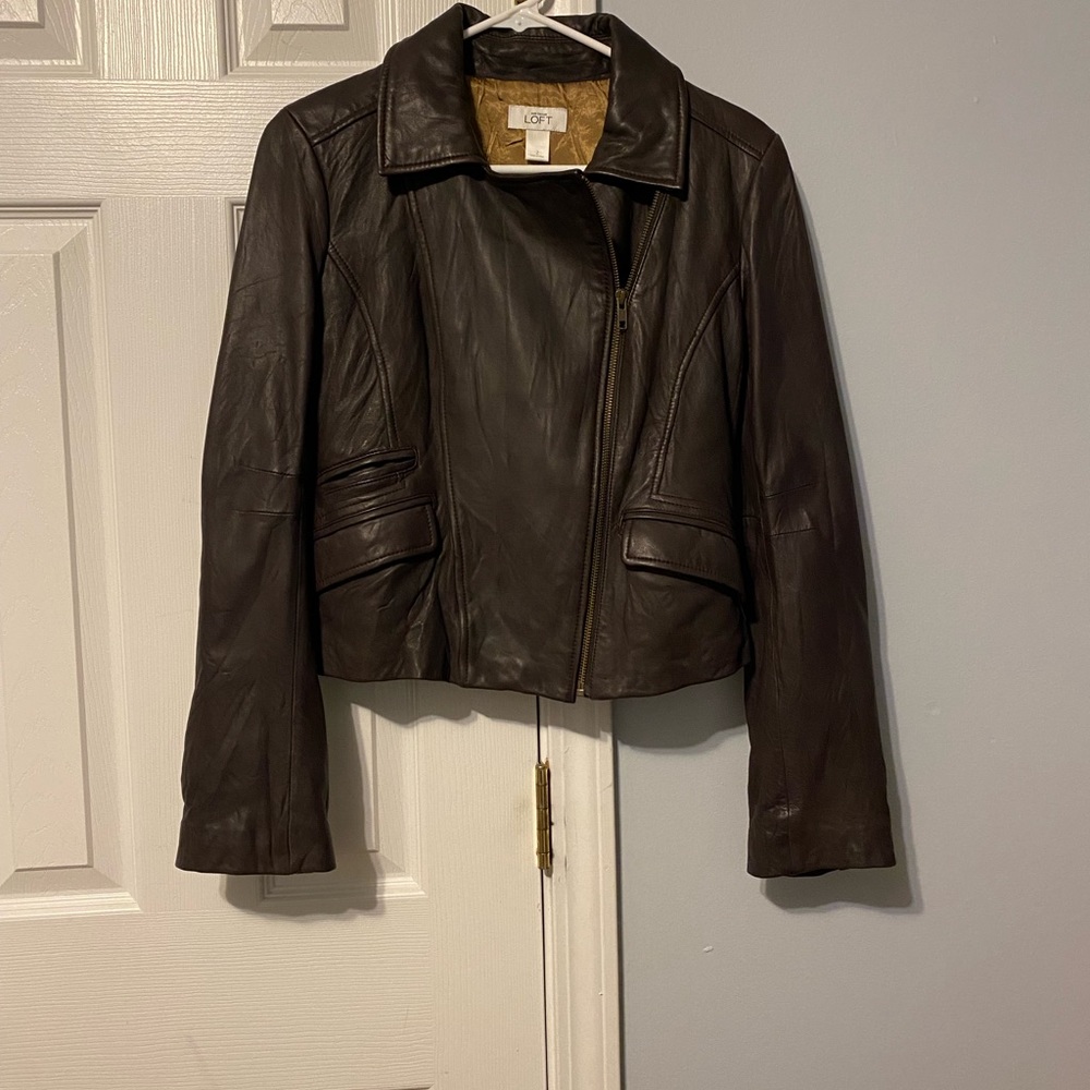 Brown Genuine Leather Jacket